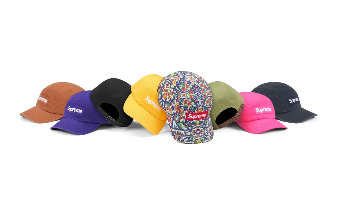 Supreme Washed Chino Twill Camp Cap SS23