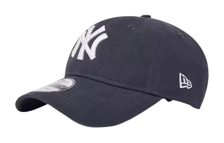 New Era Cotton Baseball Caps Unisex Gray