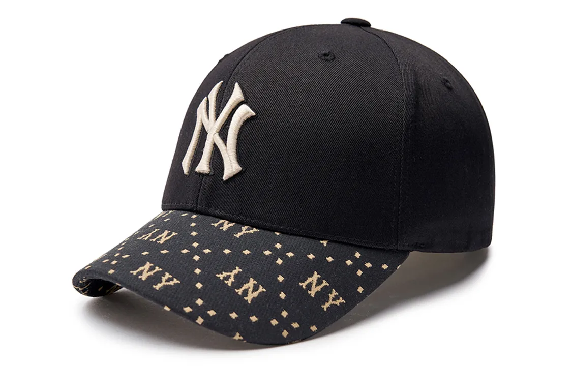 MLB Cotton Baseball Caps Unisex Black
