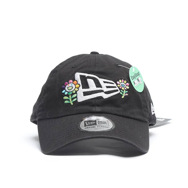 New Era Cotton Baseball Caps Unisex Black