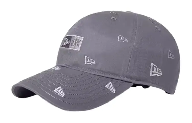 New Era Cotton, Polyester Baseball Caps Unisex Gray