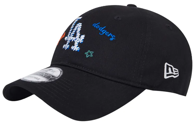 New Era Cotton Baseball Caps Unisex Black