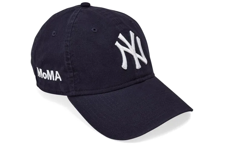 New Era Twill Baseball Caps Unisex Marine Blue