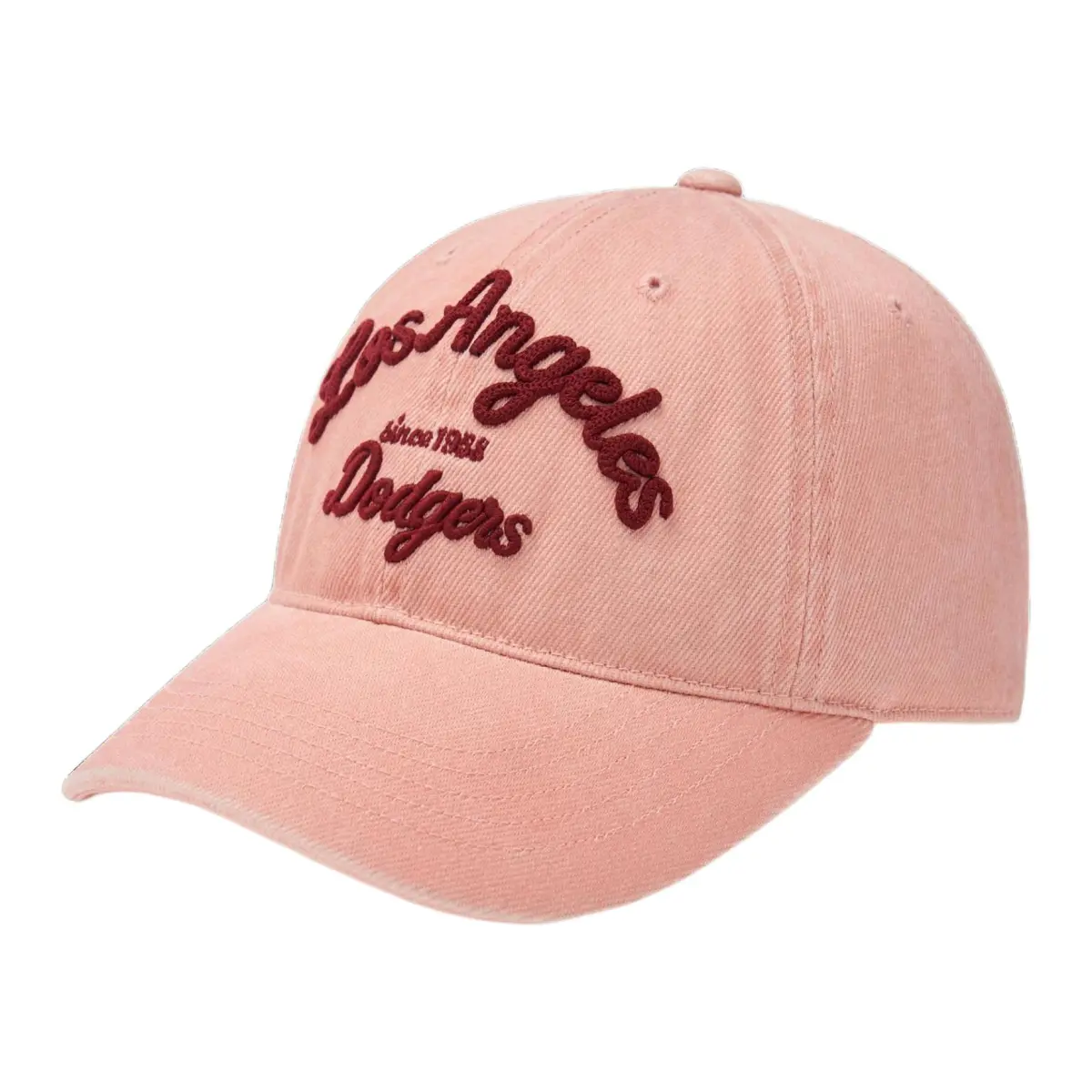 MLB Cotton Baseball Cap Unisex Pink