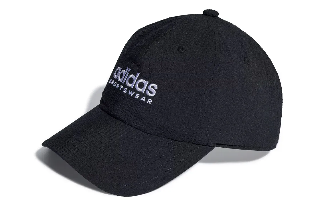 Adidas Recycled Polyester Baseball Caps Unisex Black