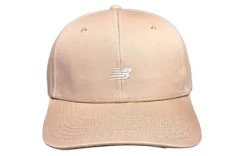 New Balance Cotton Baseball Caps Unisex Beige/Black