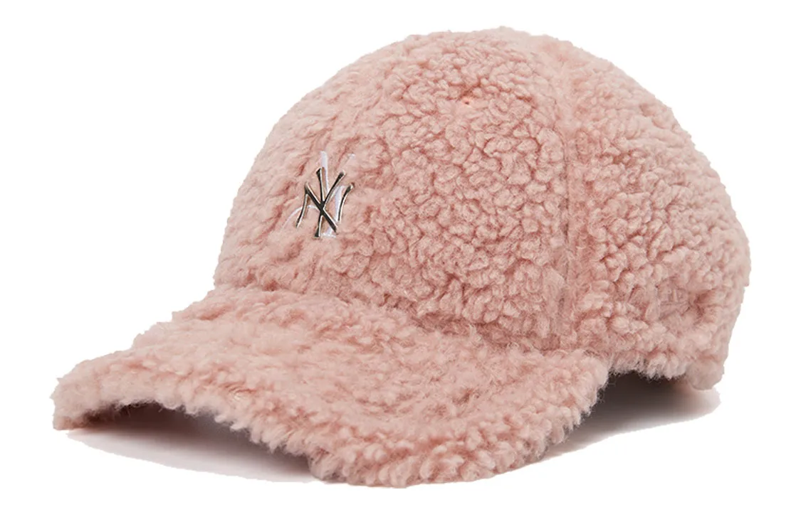 New Era Faux Sherpa Baseball Caps Unisex Pink