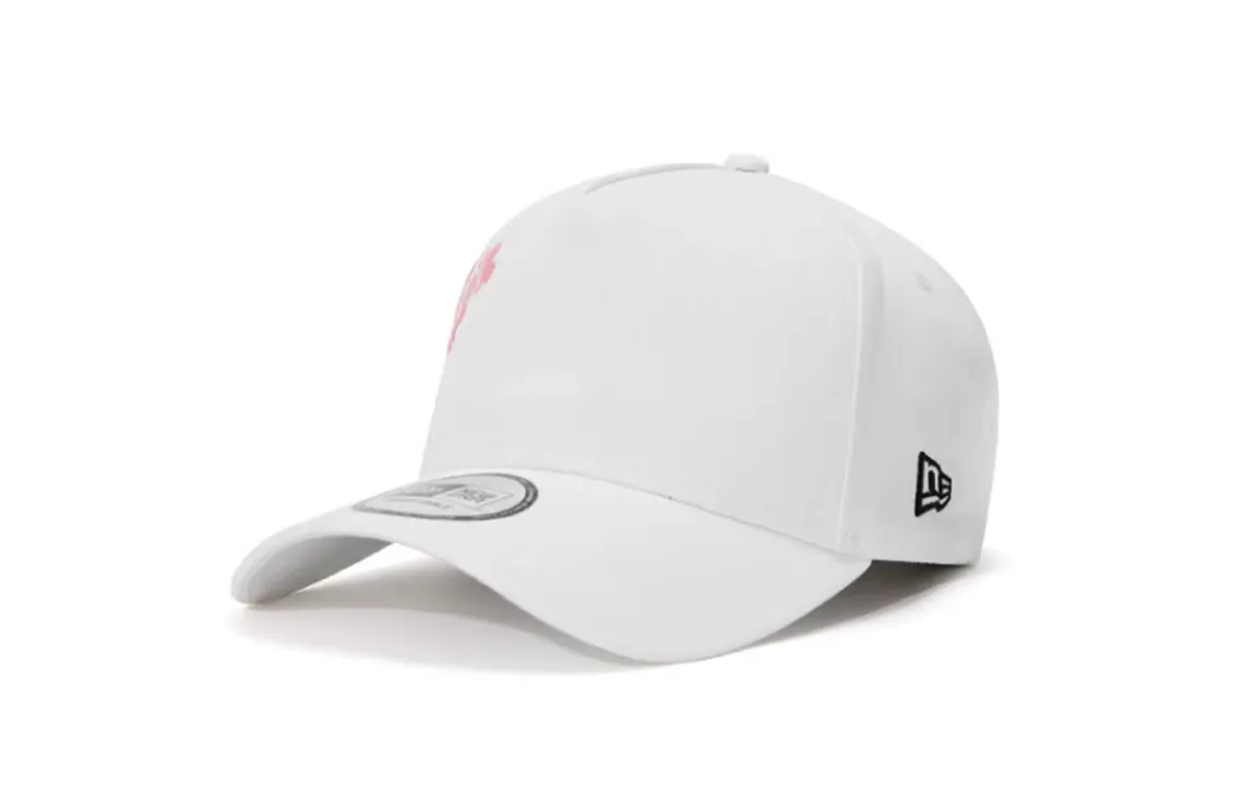 New Era Cotton Baseball Caps Unisex White