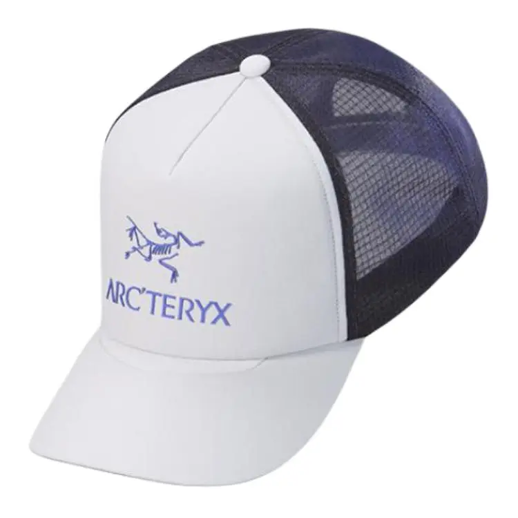Arc'teryx Polyester Baseball Caps Unisex Solitude Gray/Blue Black
