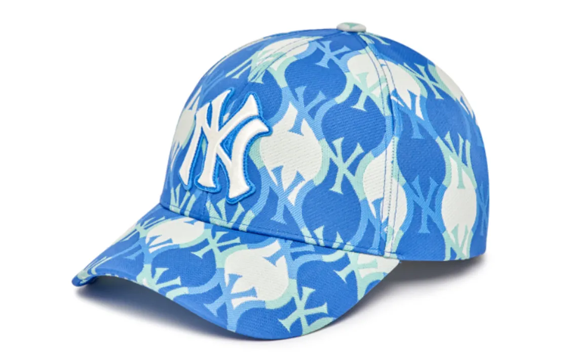 MLB Cotton Baseball Caps Unisex Blue
