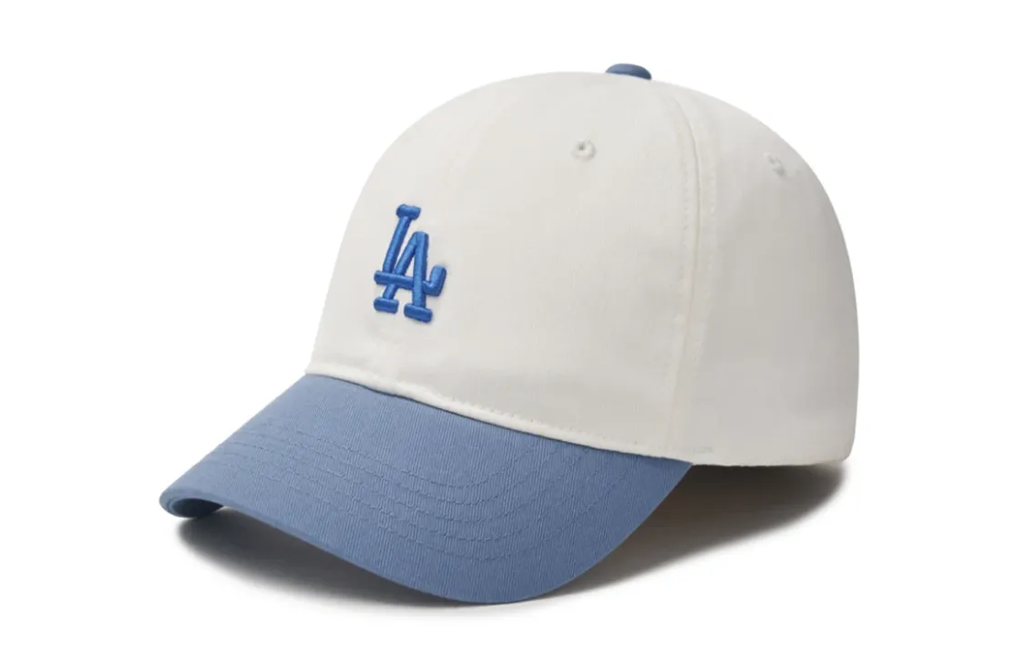 MLB Embroidery Print Elastane Baseball Caps Unisex Blue