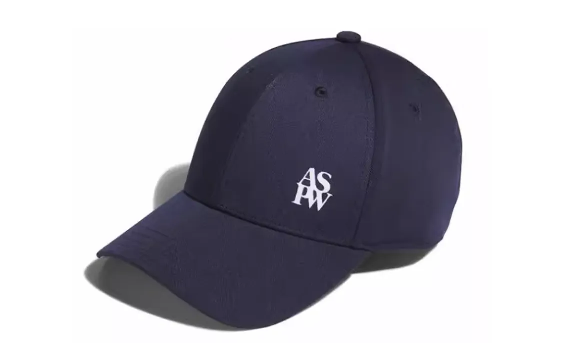 Adidas Letter Pattern Baseball Caps Unisex Blue