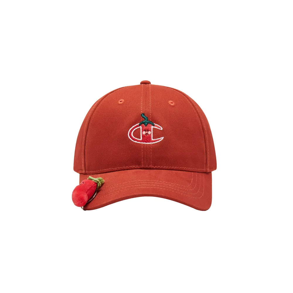 Champion Cotton Baseball Caps Unisex Red