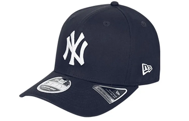 New Era Big Logo Embroidered Baseball Cap Navy/Black/White/Dark Blue