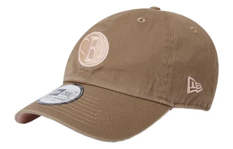 New Era Cotton Baseball Caps Unisex Brown