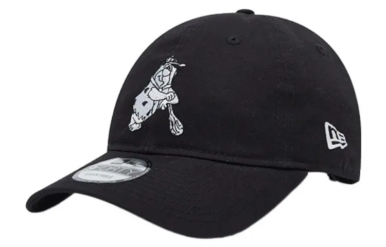 New Era Cotton Baseball Caps Unisex Black
