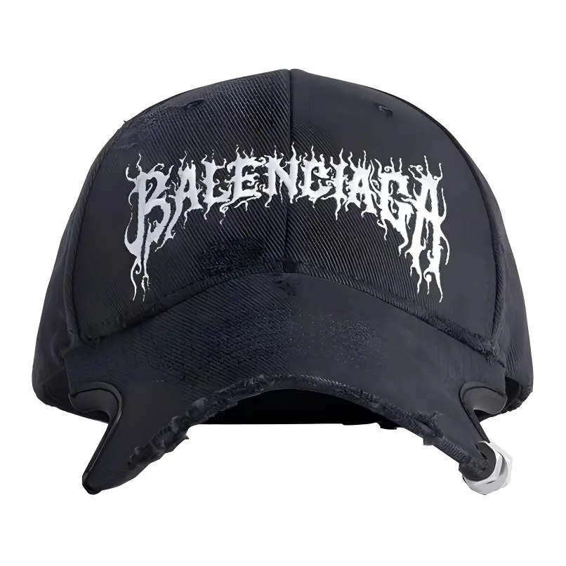 Balenciaga Baseball Caps Unisex Black