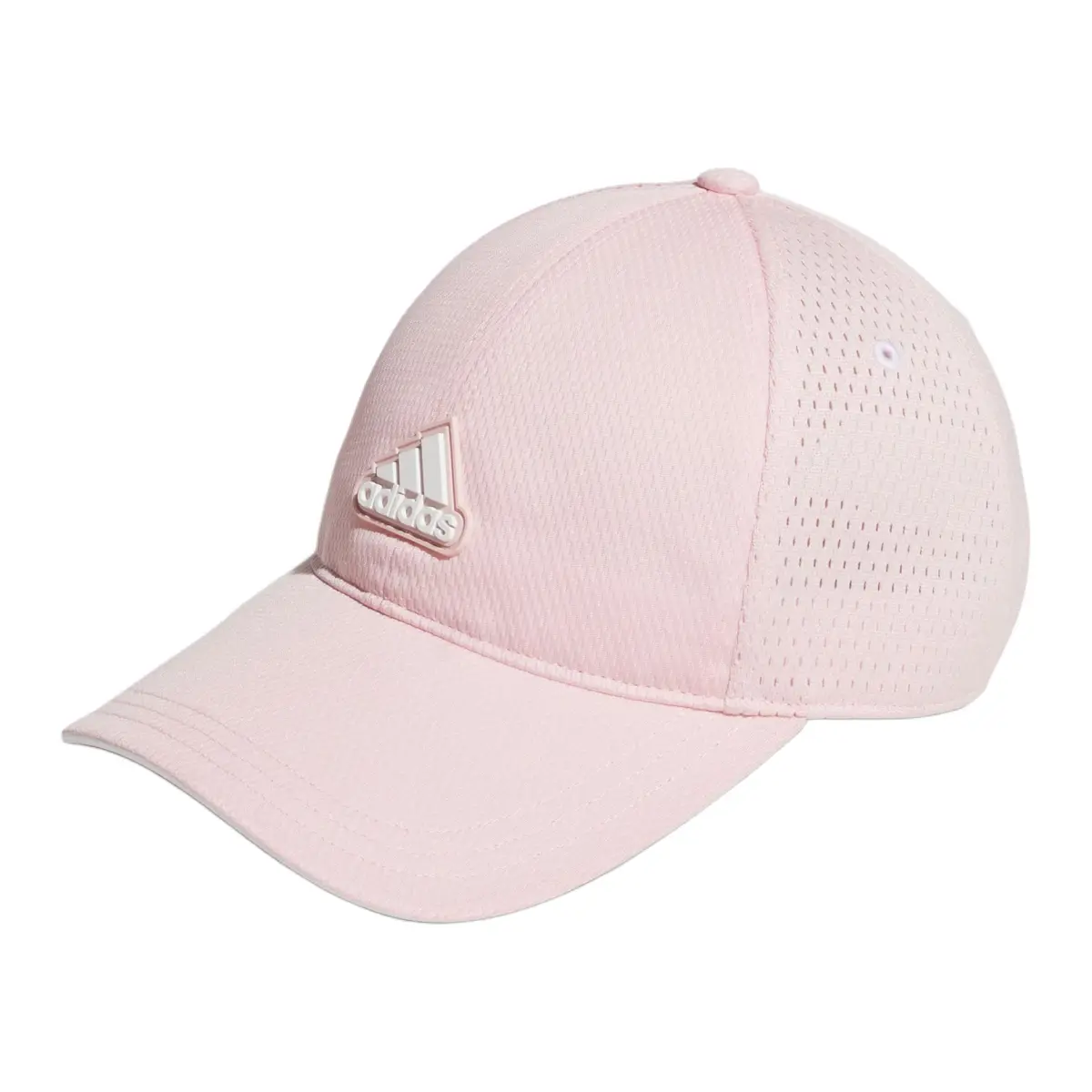 Adidas Brand Logo Recycled Polyester Baseball Caps Unisex Pink