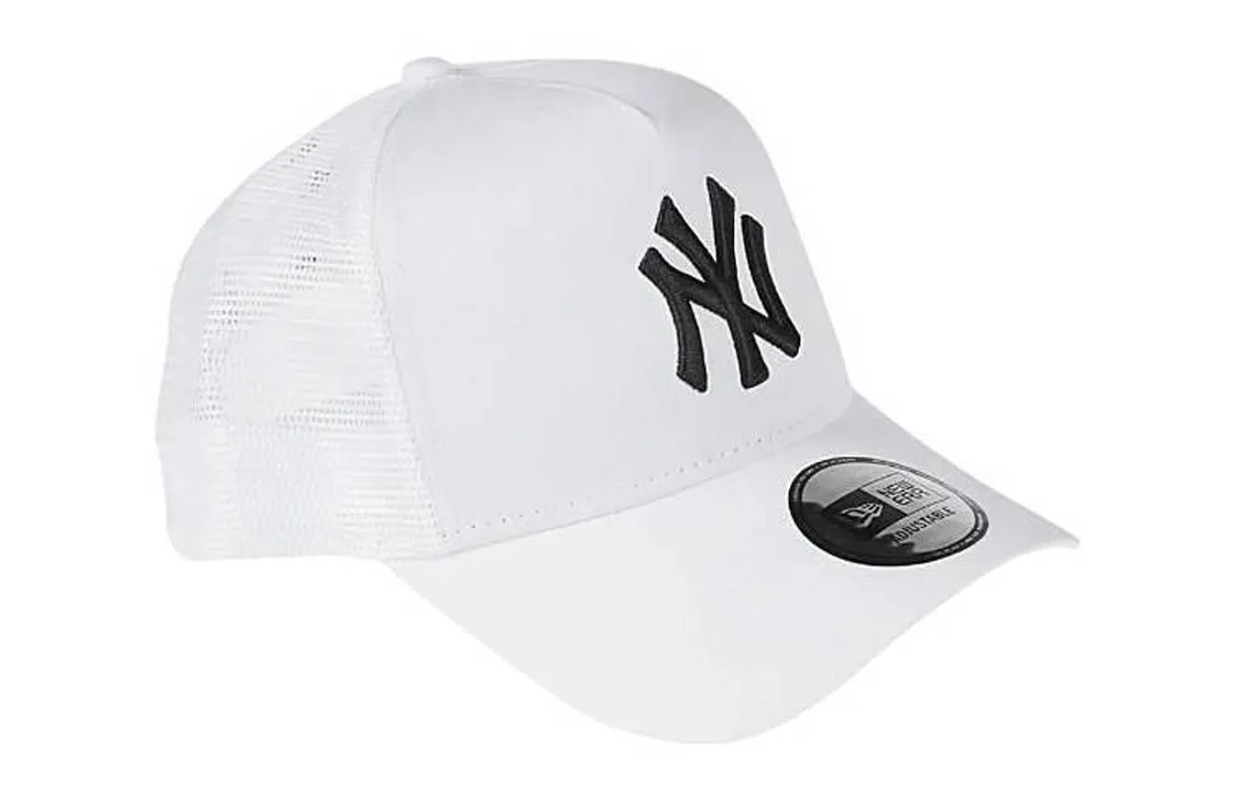 New Era Cotton Fabric Baseball Caps Men's White