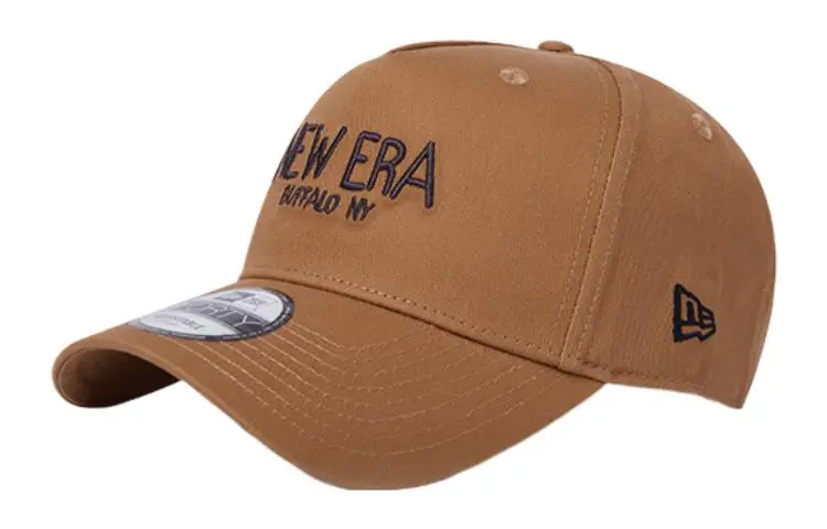 New Era Baseball Caps Unisex Khaki