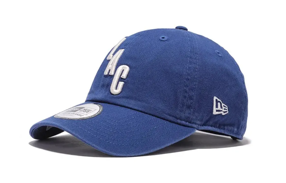 New Era Cotton Baseball Caps Men's Blue