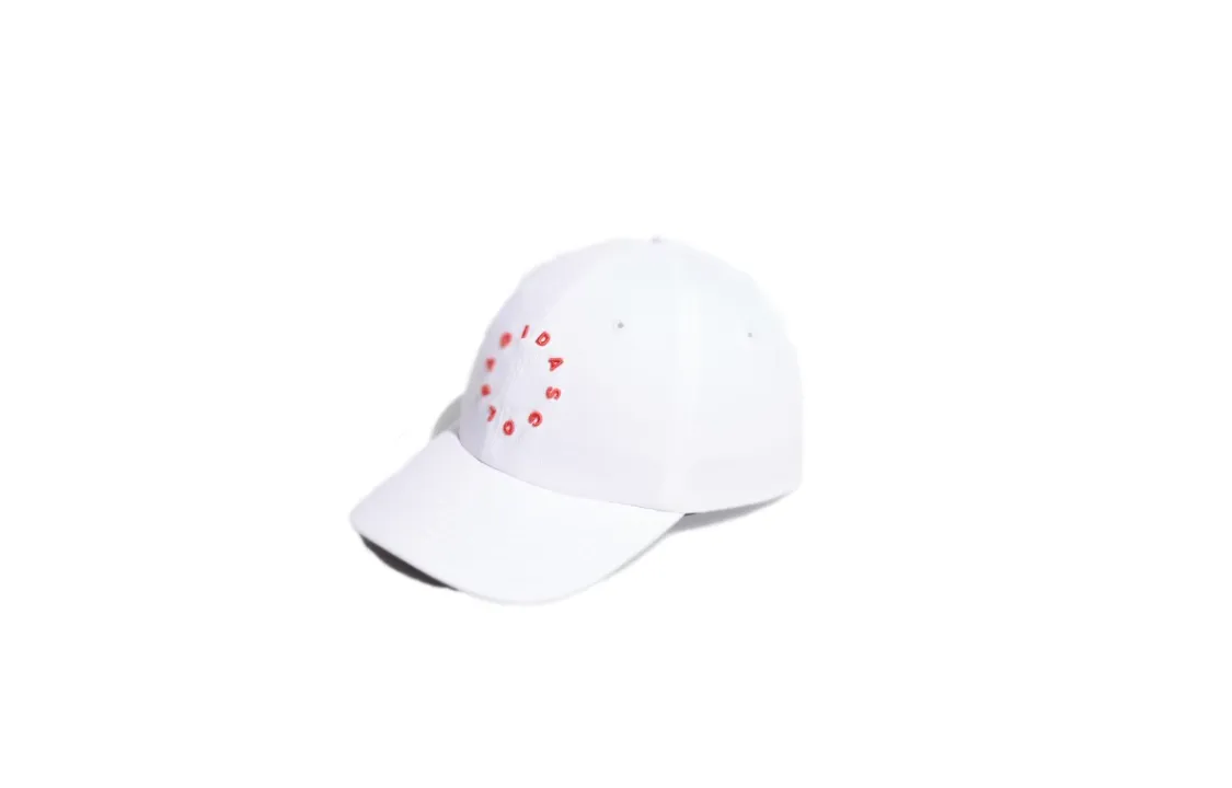 Adidas Cotton Baseball Caps Unisex White