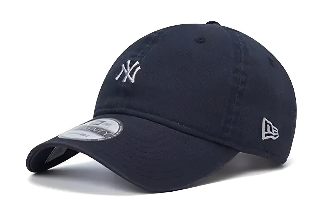 New Era Cotton Baseball Caps Unisex Navy Blue