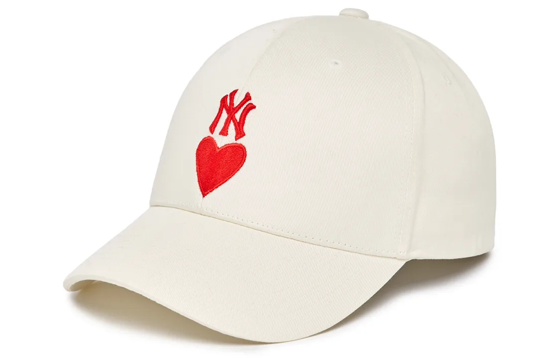 MLB Cotton Baseball Caps Unisex White