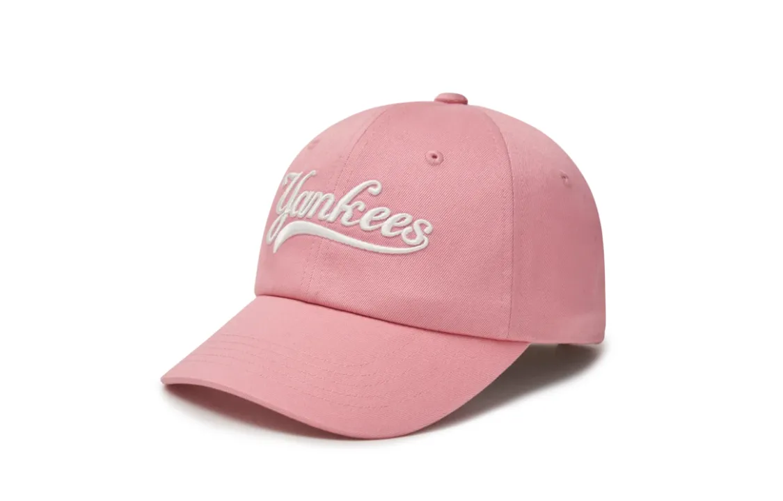 MLB Cotton, Polyester Baseball Caps Women's Pink