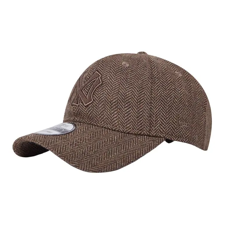 New Era Baseball Caps Unisex Brown