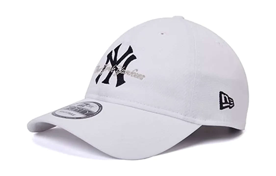 New Era Cotton Baseball Caps Unisex White