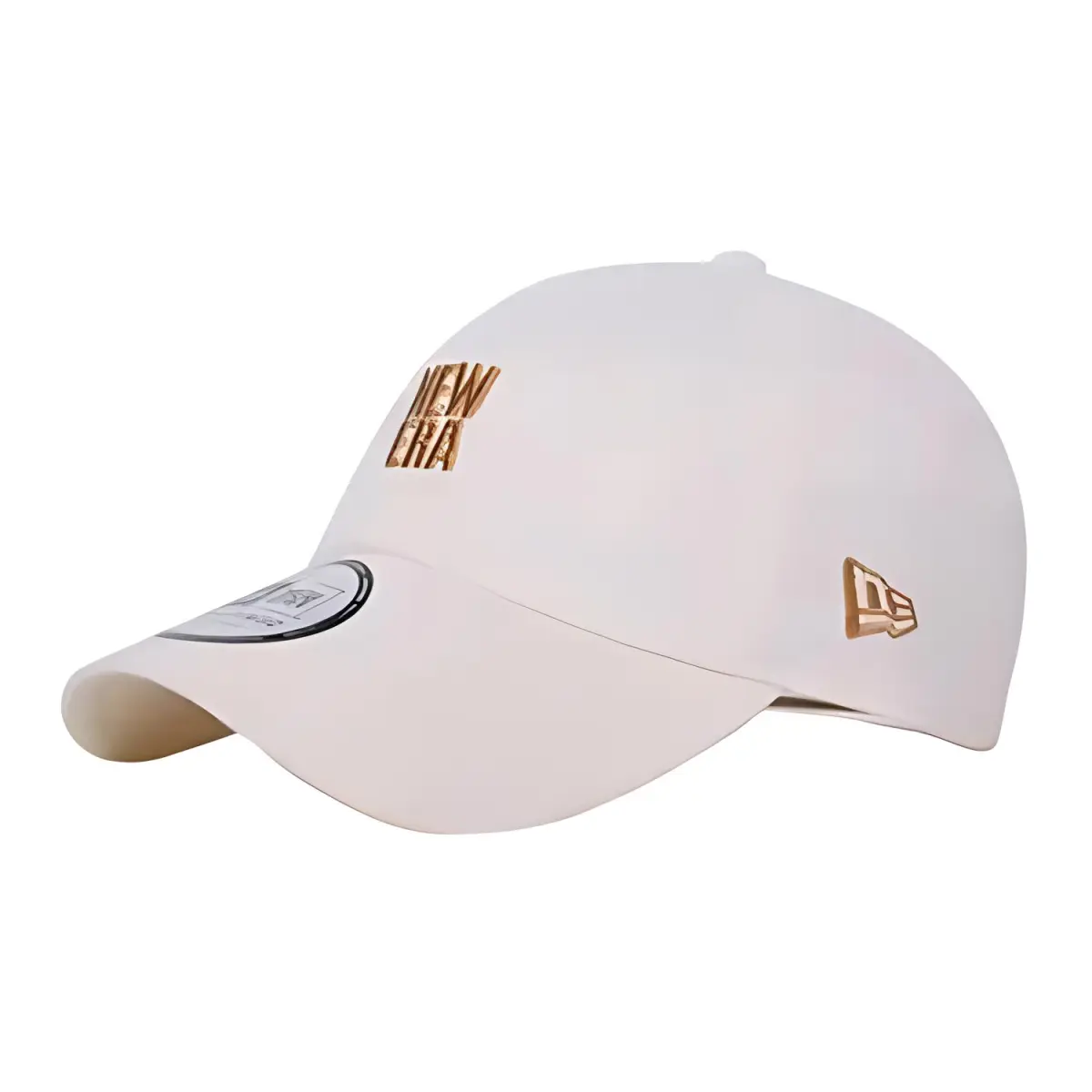 New Era Cotton Baseball Caps Unisex White