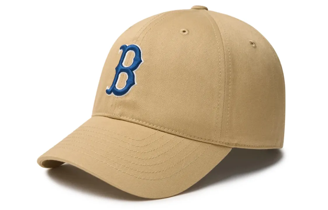 MLB Cotton Baseball Caps Unisex Beige