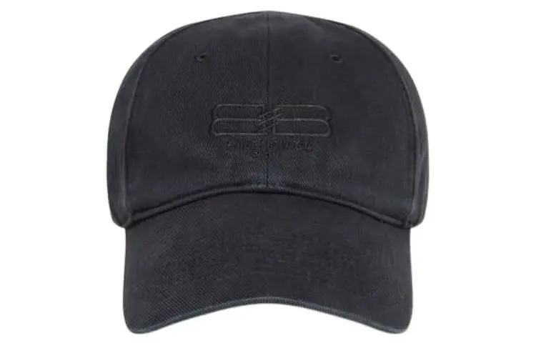 Balenciaga Bb Paris Icon Velcro Strap Cap