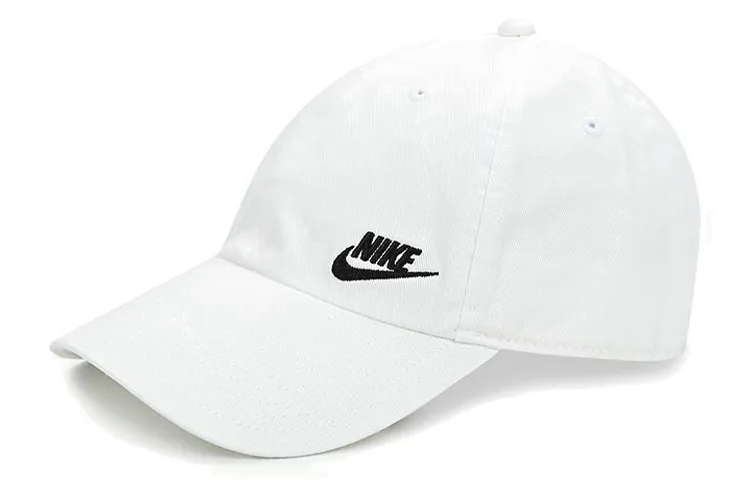 Nike Cotton Baseball Caps Unisex White