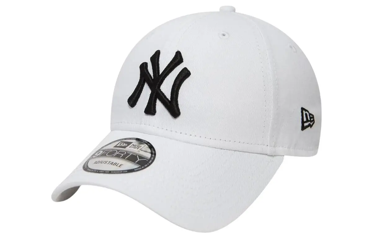 MLB Cotton Baseball Caps Unisex White