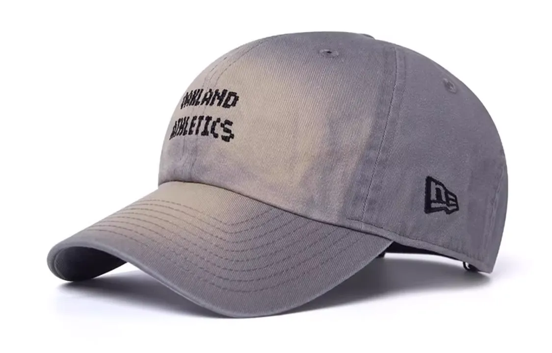 New Era Cotton Baseball Caps Unisex Gray