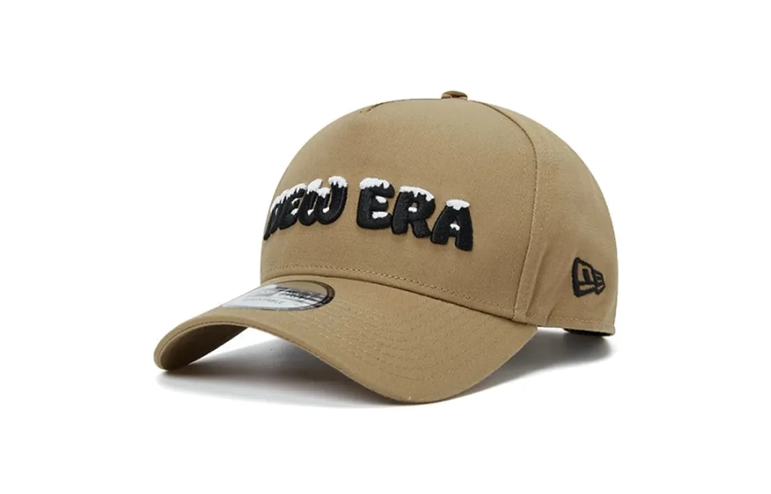 New Era Woolen Baseball Caps Unisex Brown