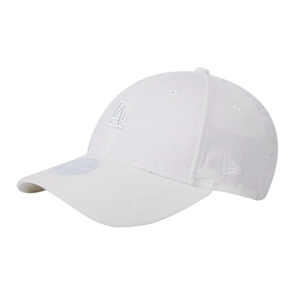 New Era Cotton Baseball Caps Unisex Milk White