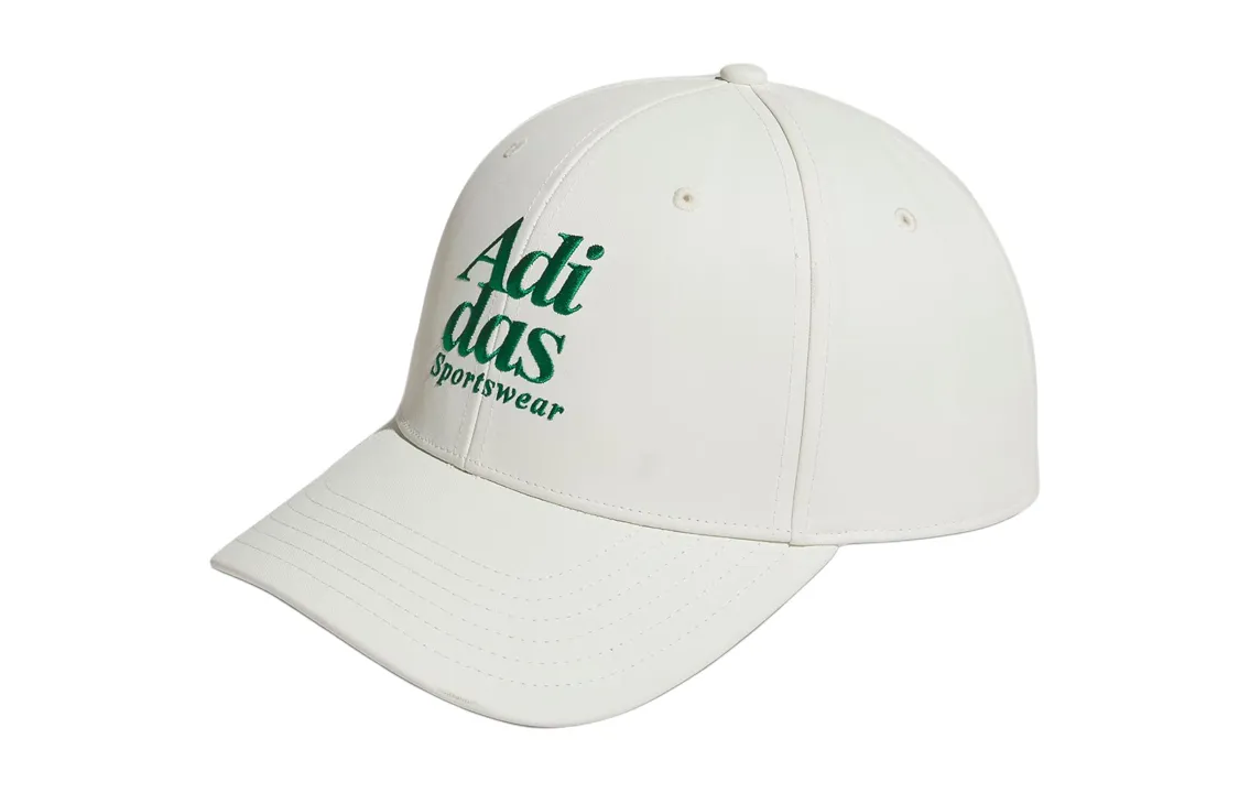Adidas Recycled Polyester Baseball Caps Unisex White