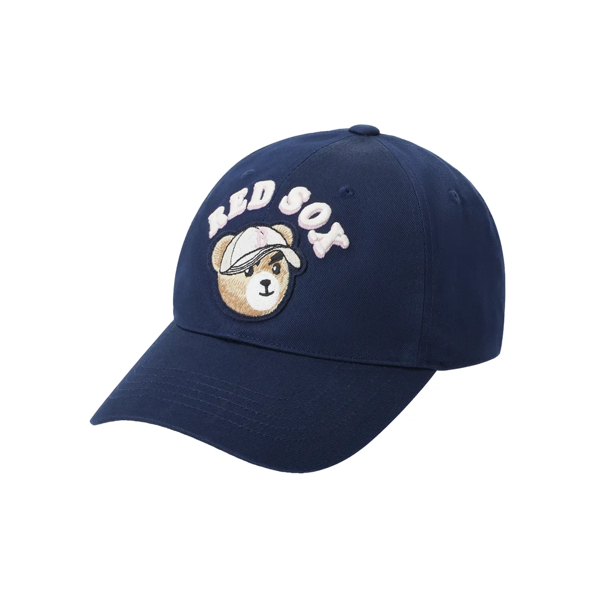 MLB Cartoon Pattern Baseball Caps Unisex Blue