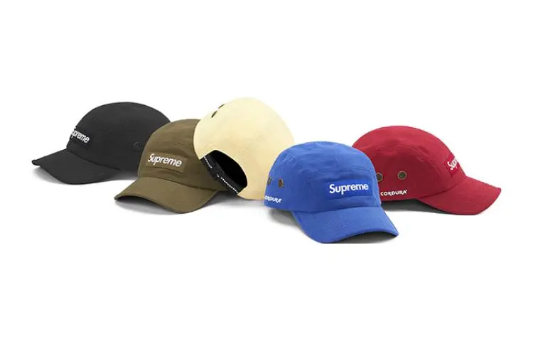 Supreme Brushed Cordura Camp Cap