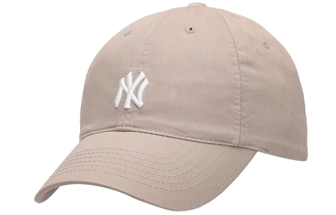 MLB Cotton Baseball Caps CP77 Unisex Taupe
