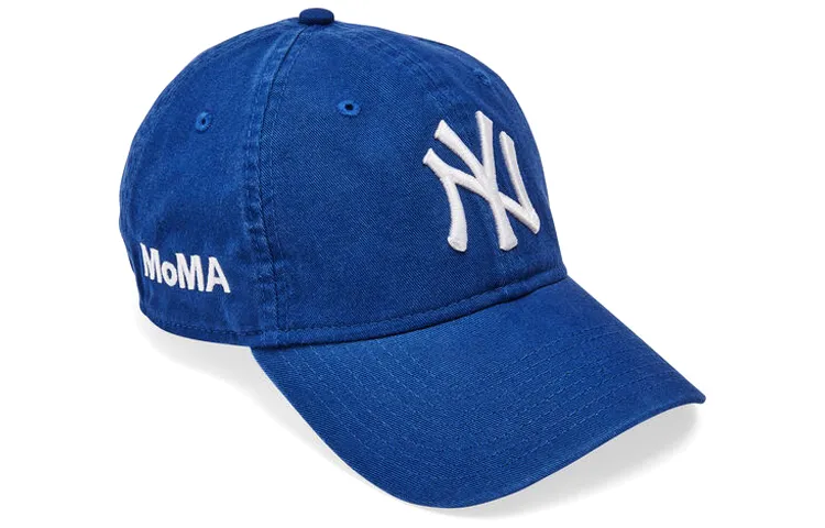 New Era Twill Baseball Caps Unisex Blue
