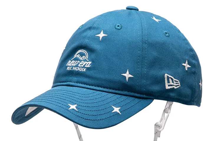 New Era Cotton Baseball Caps Unisex Blue