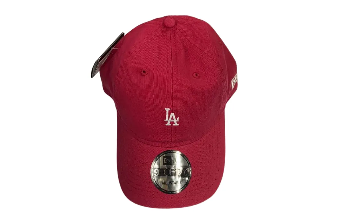 New Era Canvas Baseball Caps Unisex Red