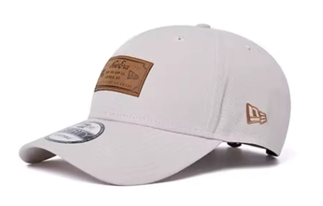 New Era Baseball Caps Unisex Ecru