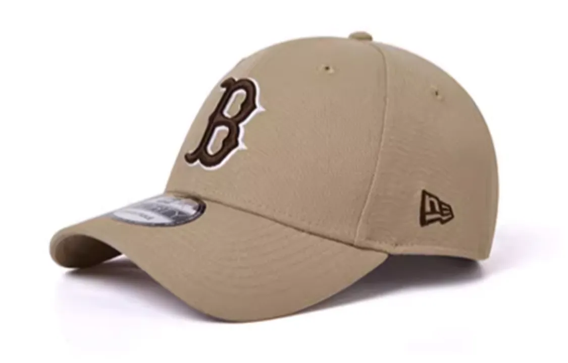New Era MLB NY Embroidered Curved Brim 9THIRTY Cap Khaki