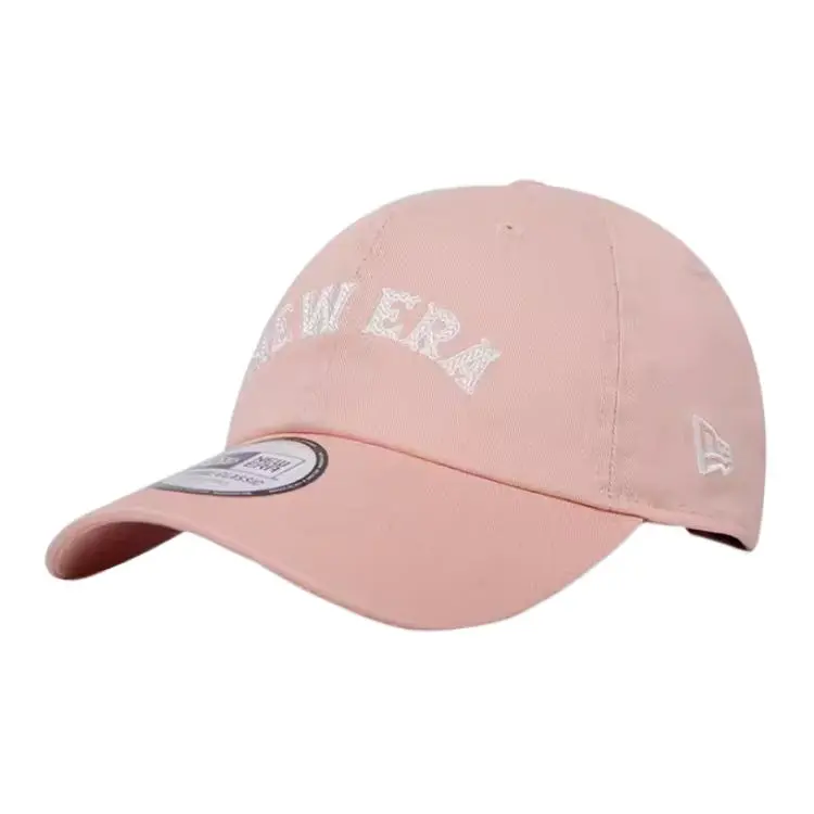 New Era Cotton Baseball Caps Unisex Pink