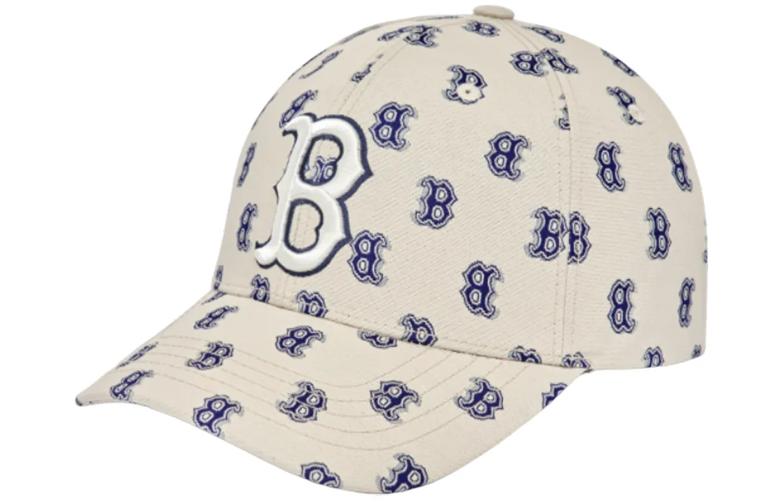 MLB Cotton Baseball Caps Unisex Ecru